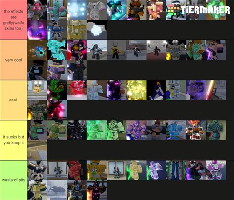 crazy overseer yba|spec skin tier list yba.